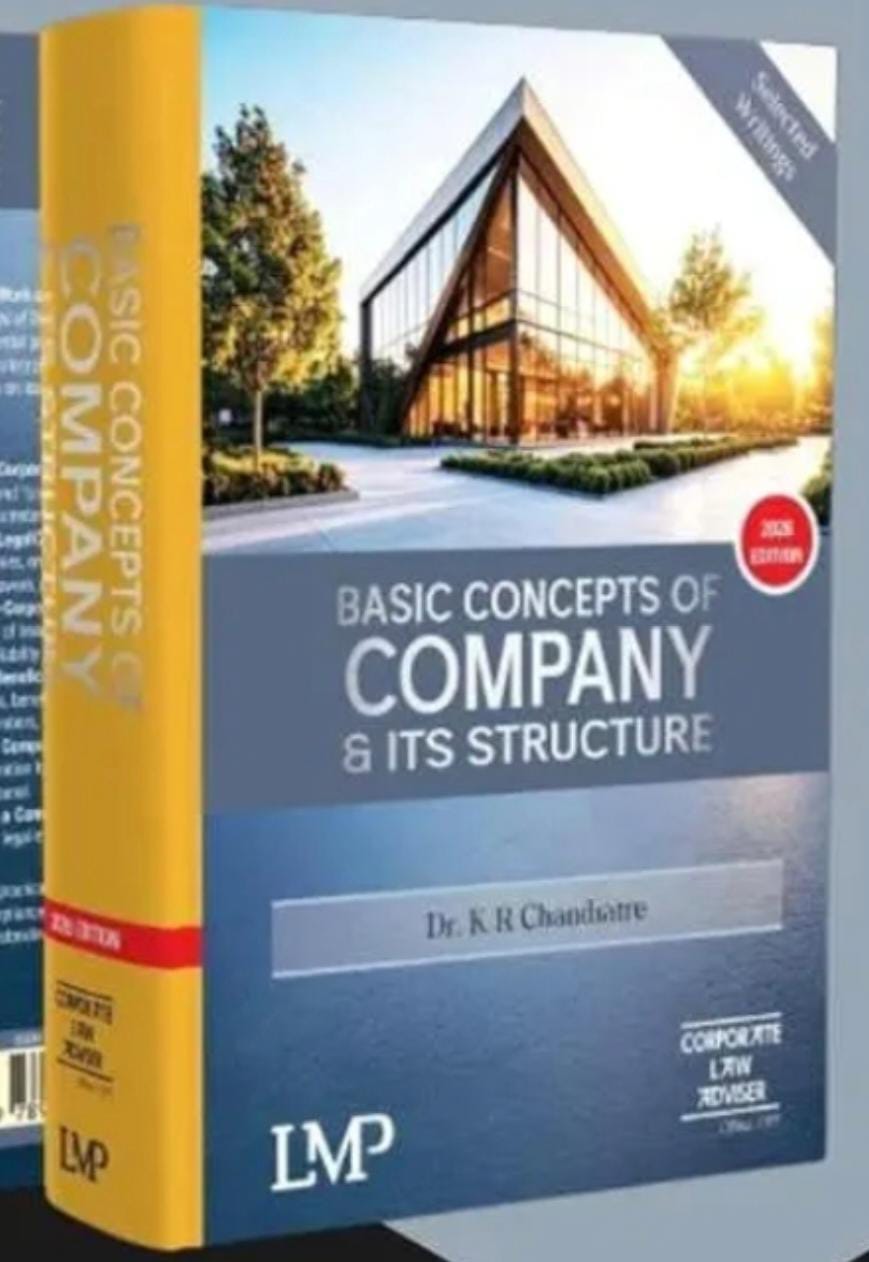 Basic Concepts of Company & Its Structure Dr K R Chandratre