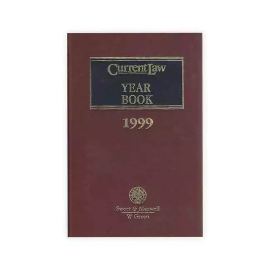 Current Law Yearbook - 1999 (Hardcover)