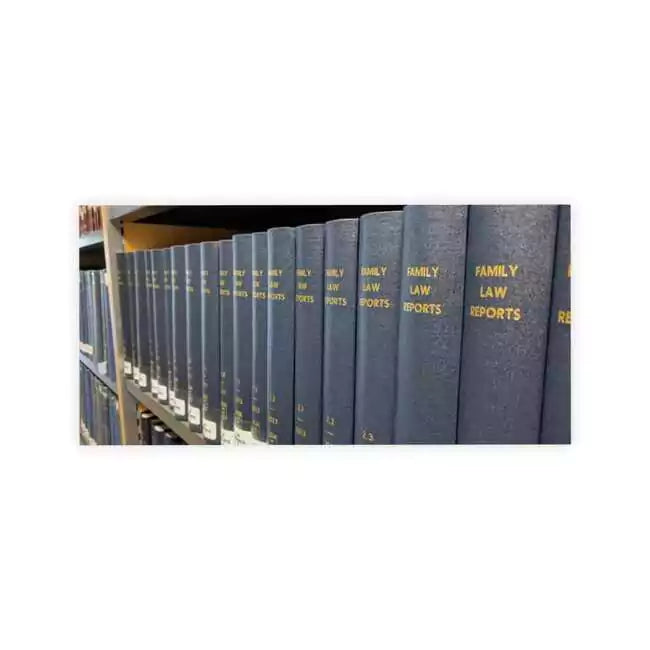 Family Law Reports start to 2019 Complete Set