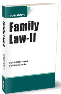 Rajni Malhotra Dhingra & Nidhi M Bhati Family Law II