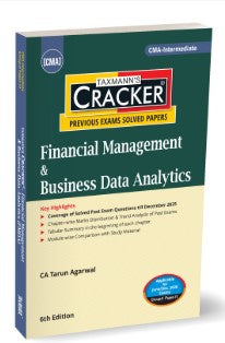 CA Tarun Agarwal Taxmann CRACKER CMA Intermediate Financial Management & Business Data Analytics
