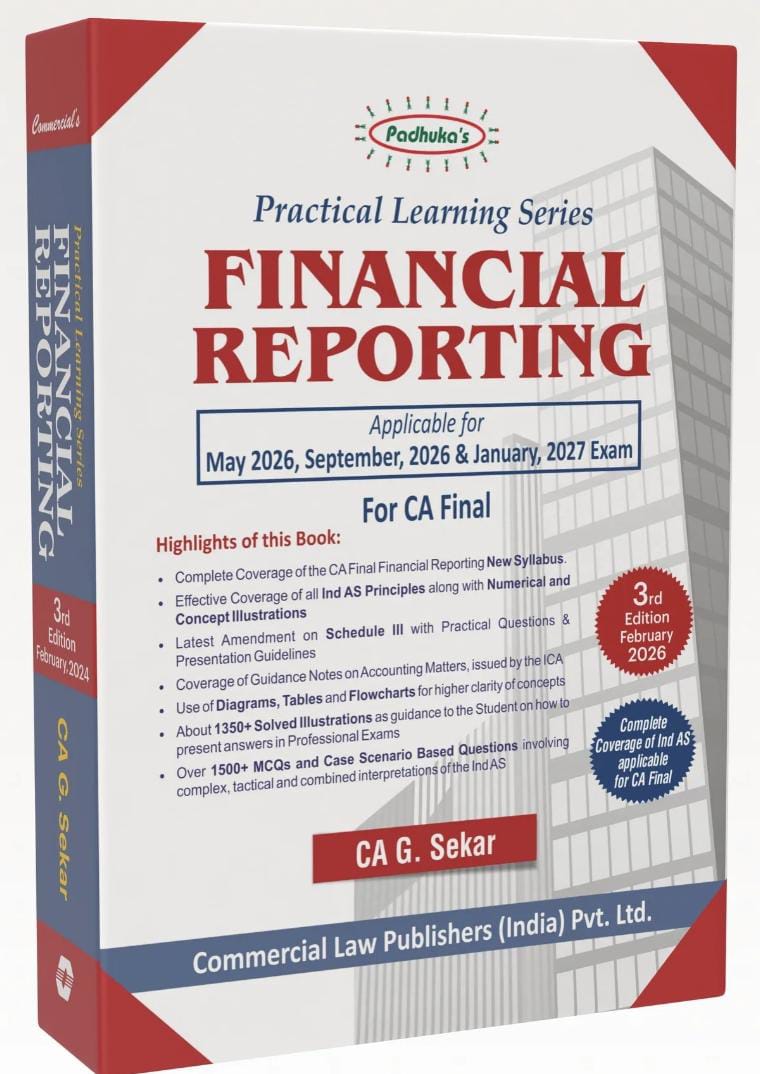 Padhuka Practical Learning Series Financial Reporting CA G Sekar